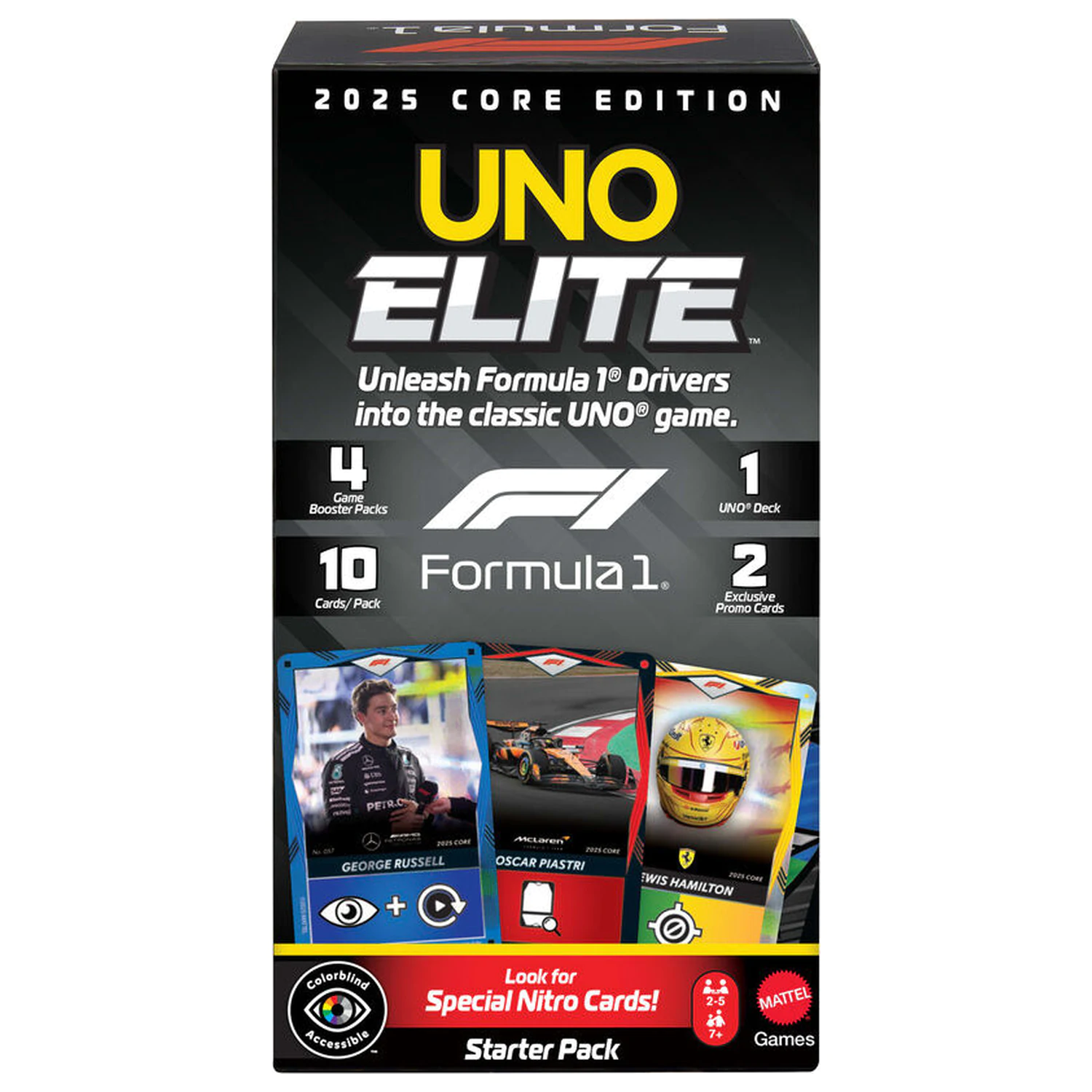 UNO Elite F1 Starter Pack card game product photo