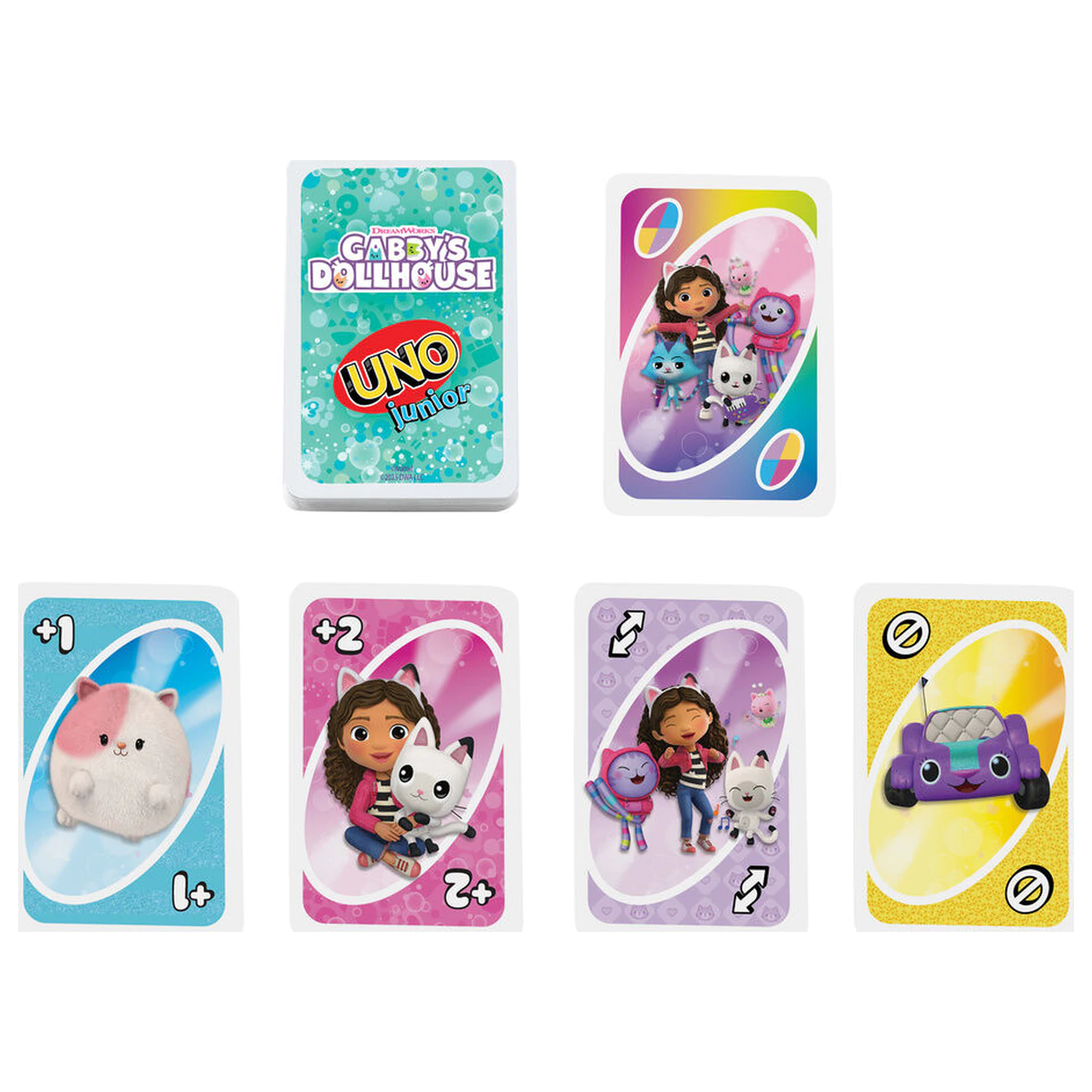 UNO Gabbys Dollhouse card game product photo