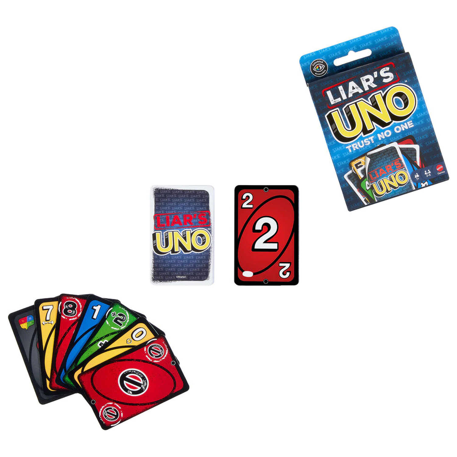 UNO Liars card game product photo