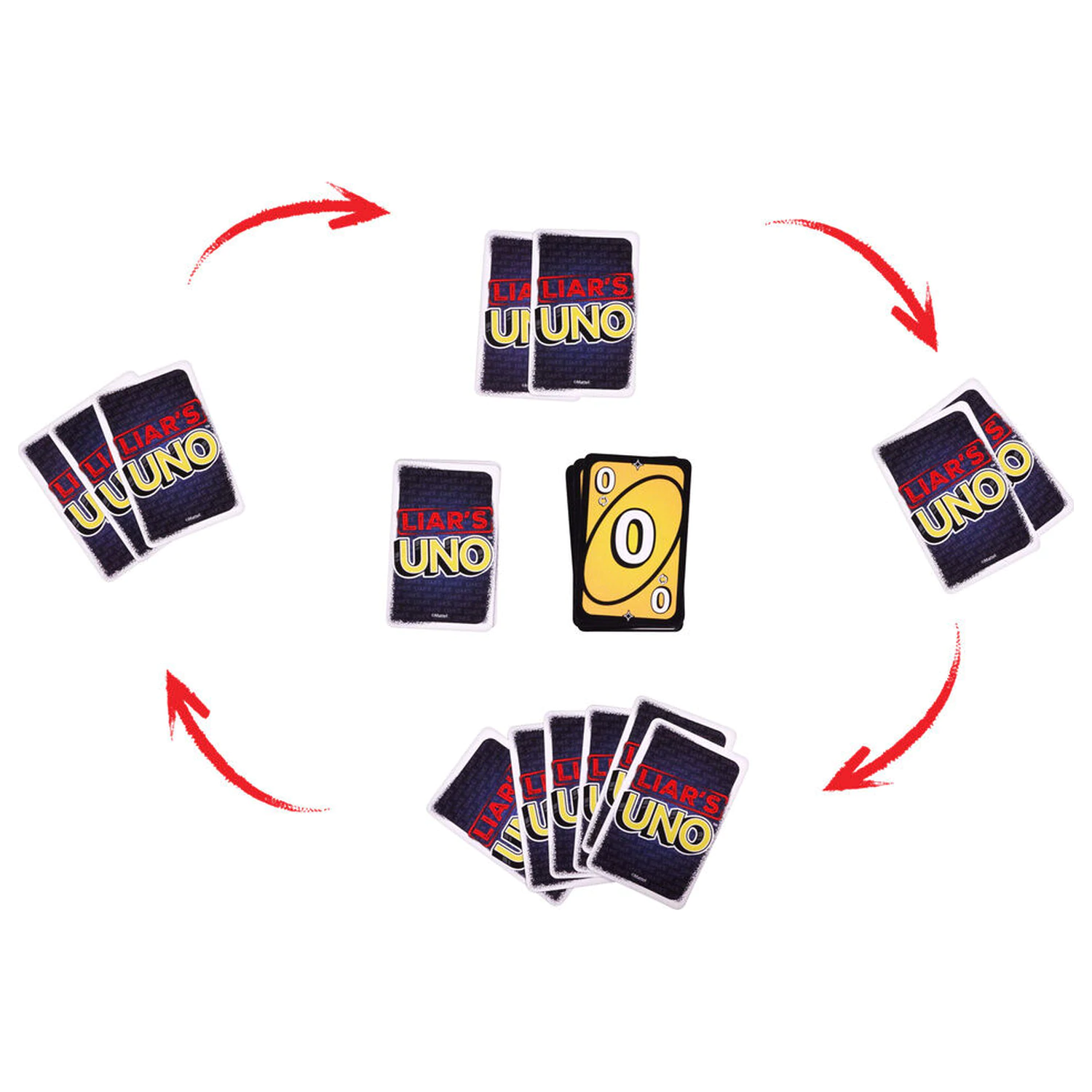 UNO Liars card game product photo