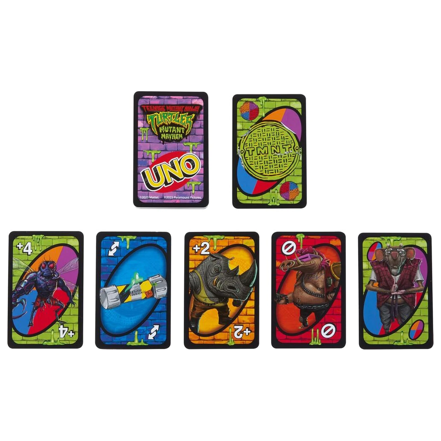 UNO Teenage Mutant Ninja Turtles card game product photo