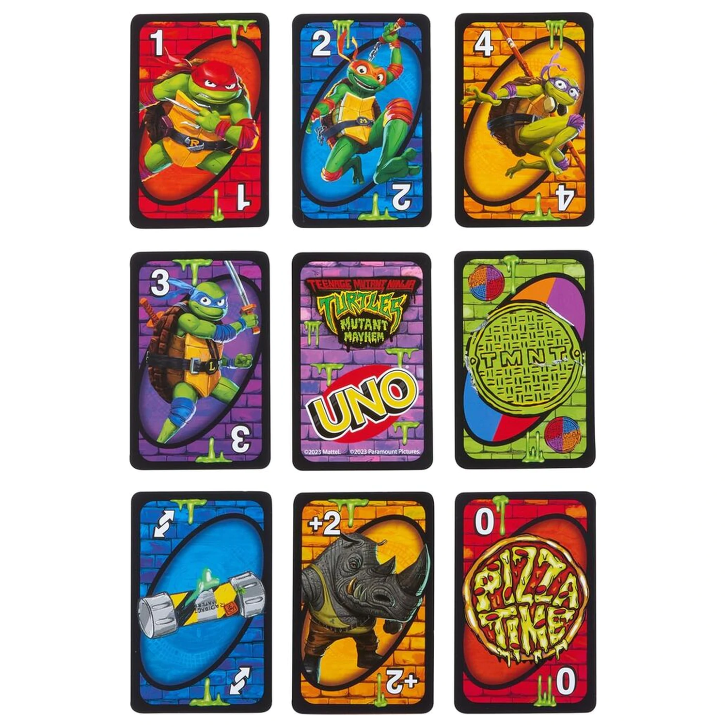 UNO Teenage Mutant Ninja Turtles card game product photo