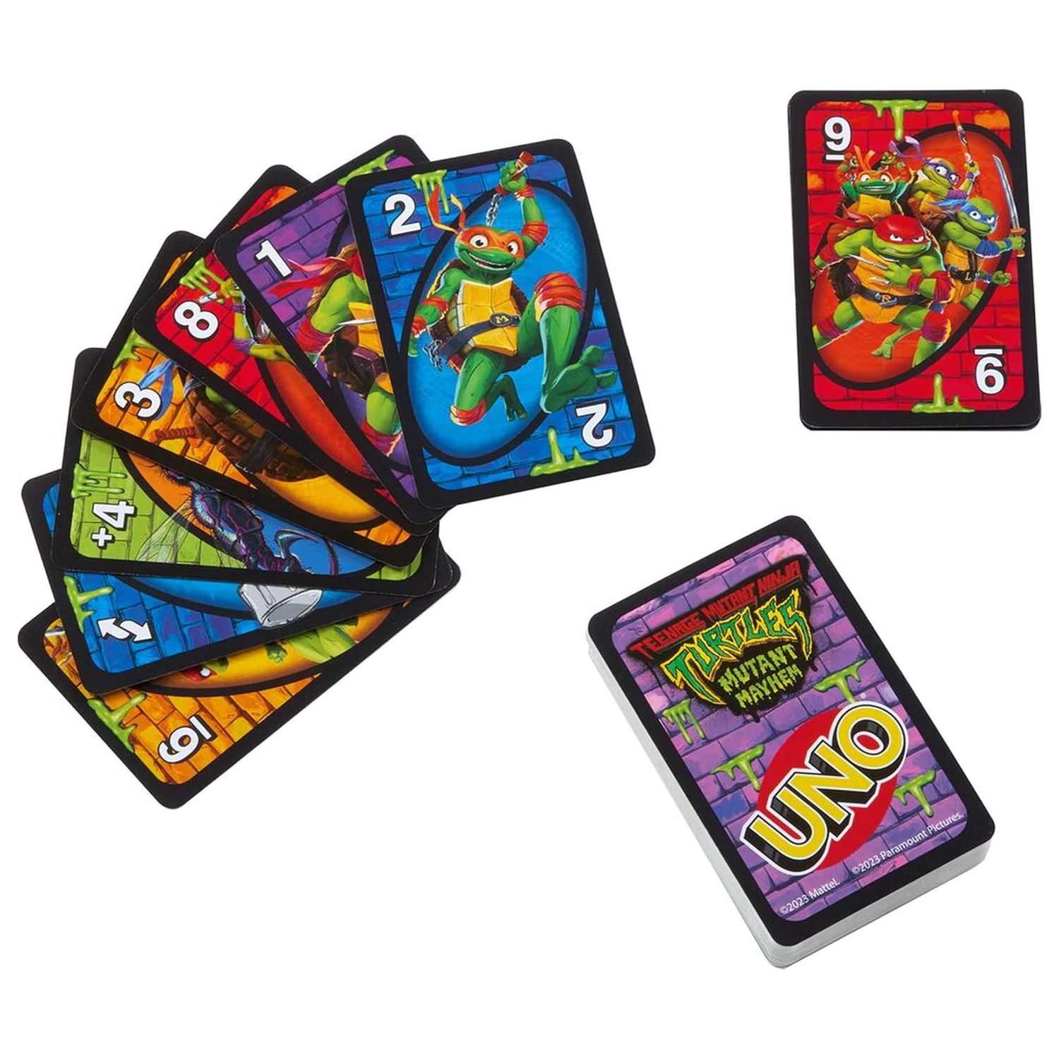 UNO Teenage Mutant Ninja Turtles card game product photo