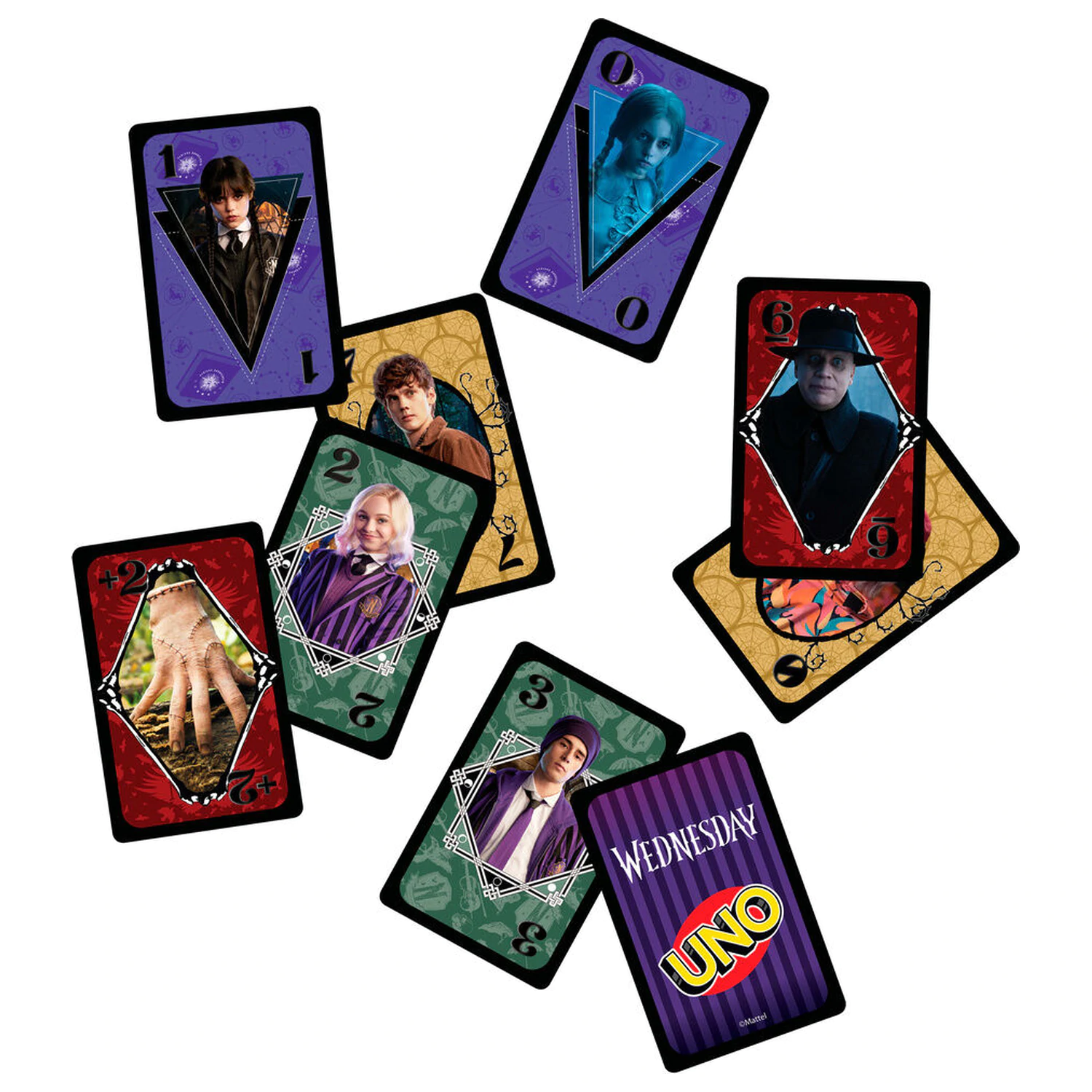 UNO Wednesday card game product photo