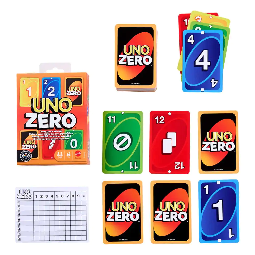 UNO Zero Card Game product photo