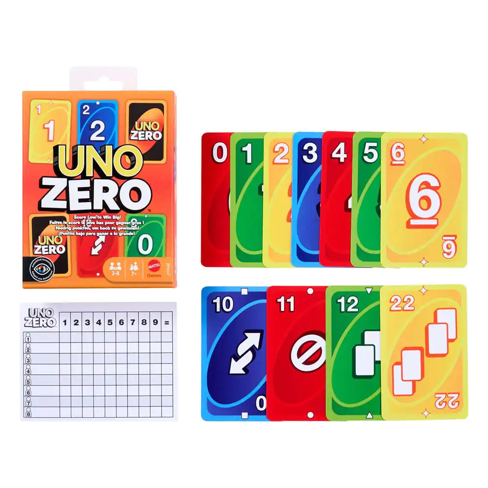 UNO Zero Card Game product photo