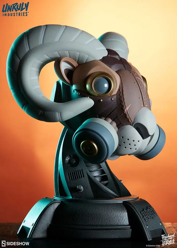 Unruly Designer Series Busts Ram and Giraffe Guerilla Squadron Set by Freehand Profit 23 cm product photo
