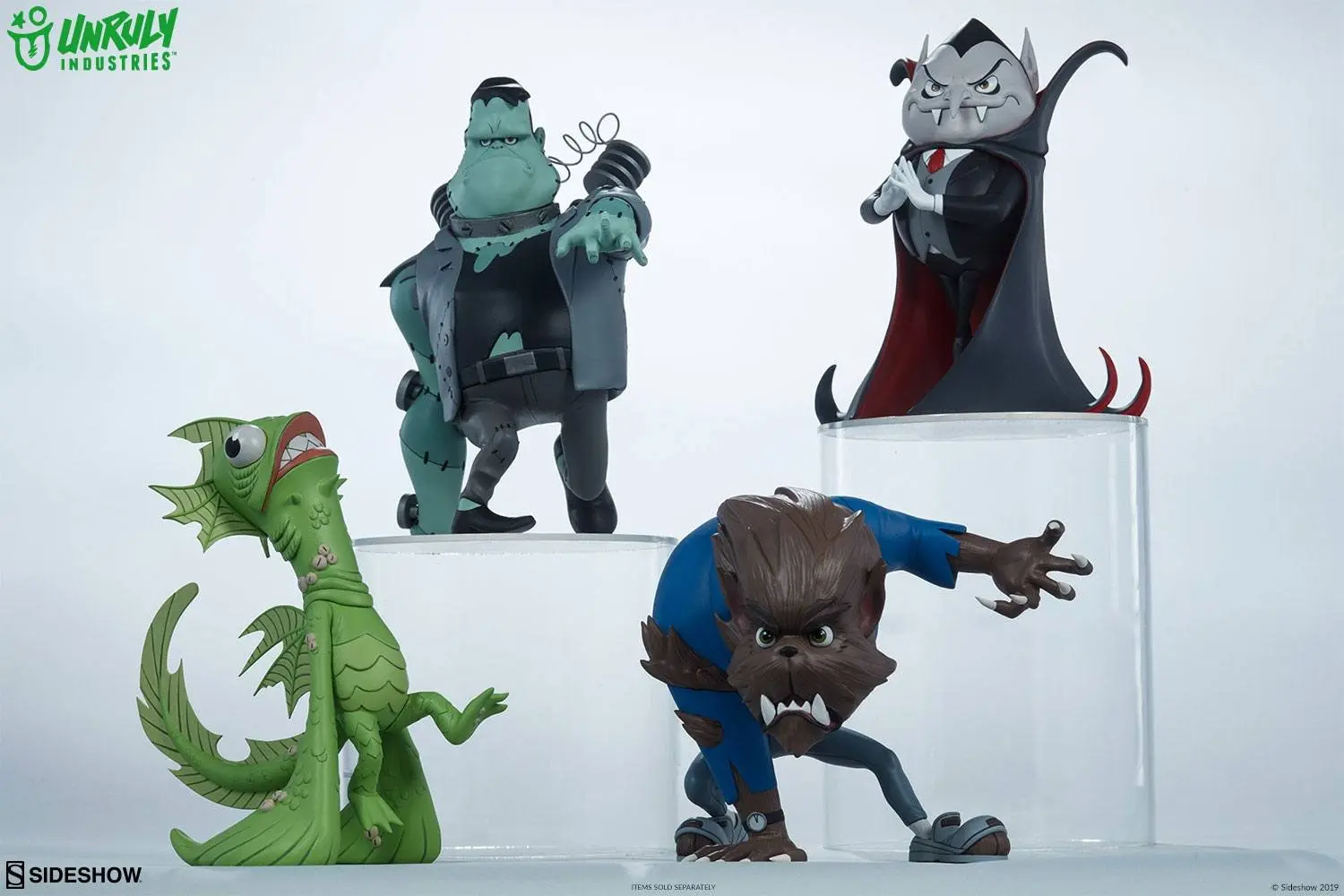 Unruly Monsters PVC Statue Fish Face 18 cm product photo