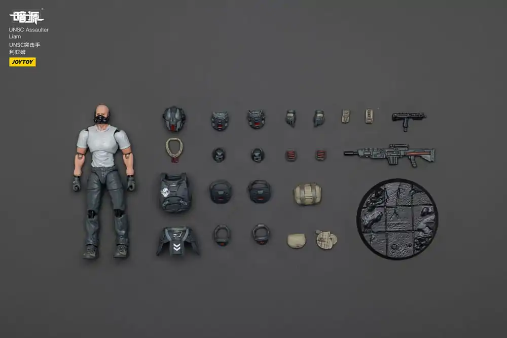 UNSC Dark Source Action Figur Assaulter Liam 7 cm product photo