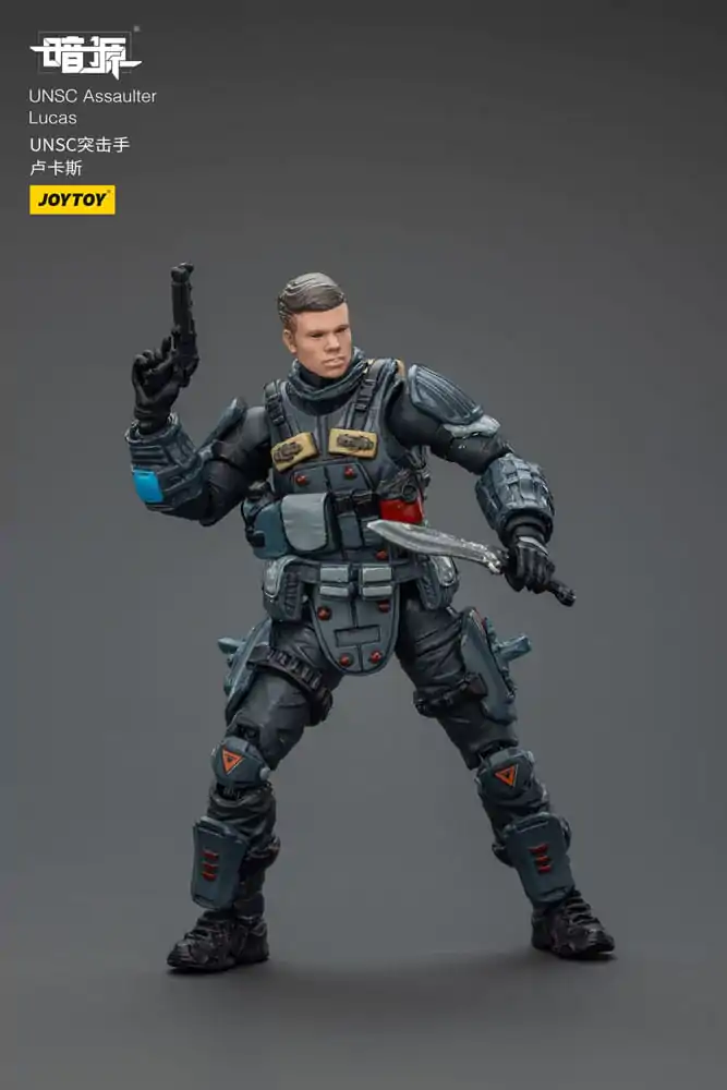 UNSC Dark Source Action Figur Assaulter Lucas 7 cm product photo