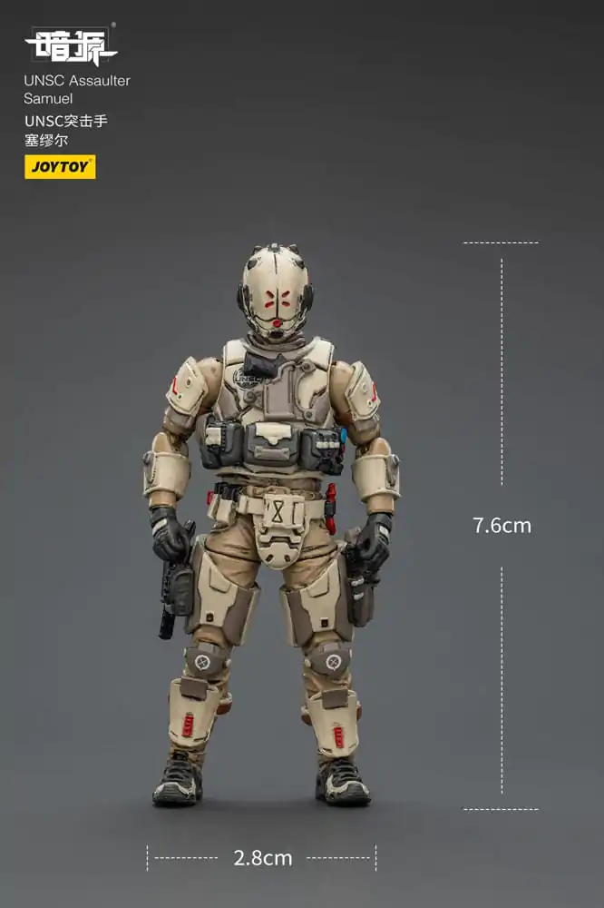 UNSC Dark Source Action Figur Assaulter Samuel 7 cm product photo