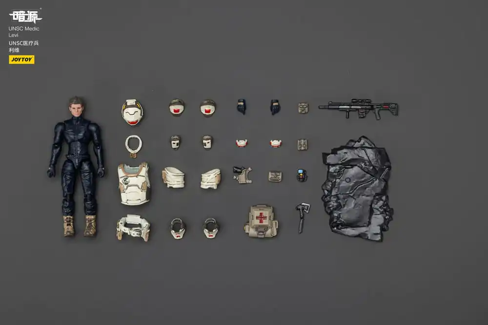 UNSC Dark Source Action Figur Medic Levi 7 cm product photo
