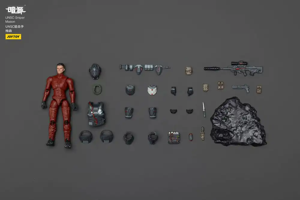 UNSC Dark Source Action Figur Sniper Mason 7 cm product photo