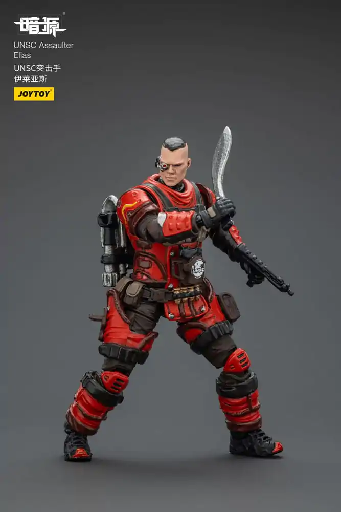 UNSC Dark Source Action Figure Assaulter Elias 7 cm product photo