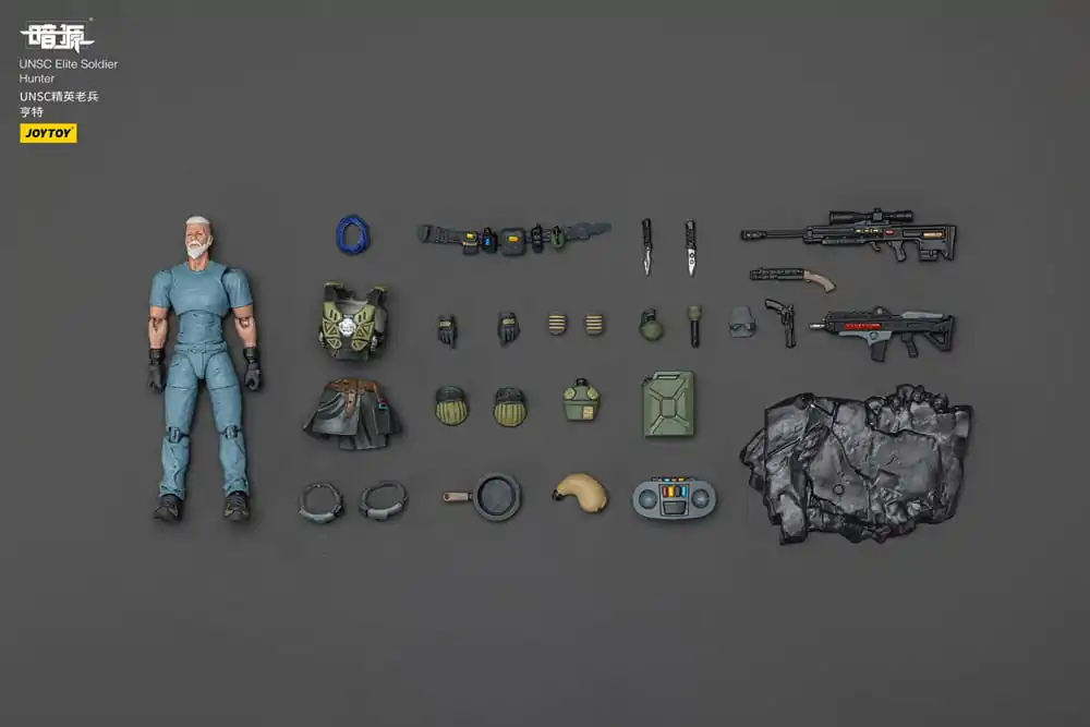 UNSC Dark Source Action Figur Elite Soldier Hunter 7 cm  product photo