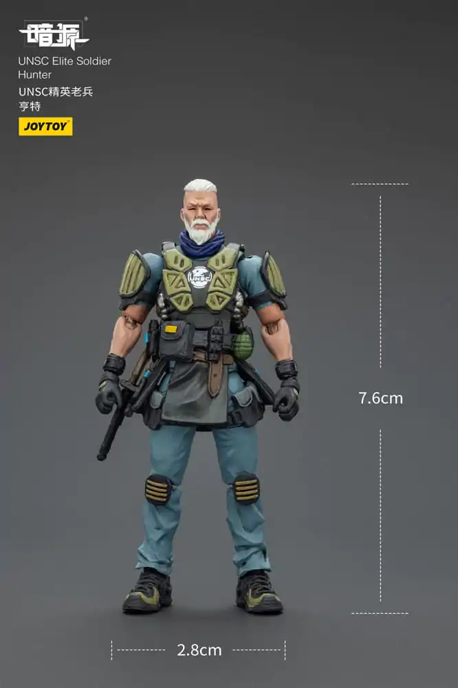UNSC Dark Source Action Figur Elite Soldier Hunter 7 cm  product photo