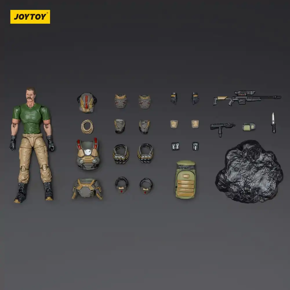 UNSC Dark Source Action Figure Sniper Ivan 7 cm product photo