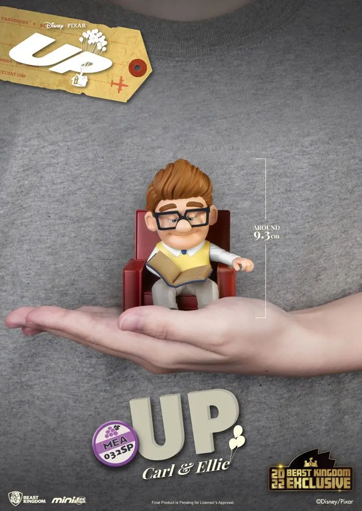 Up Mini Egg Attack Figures 2-Pack Up Series Carl &amp; Ellie 9 cm product photo