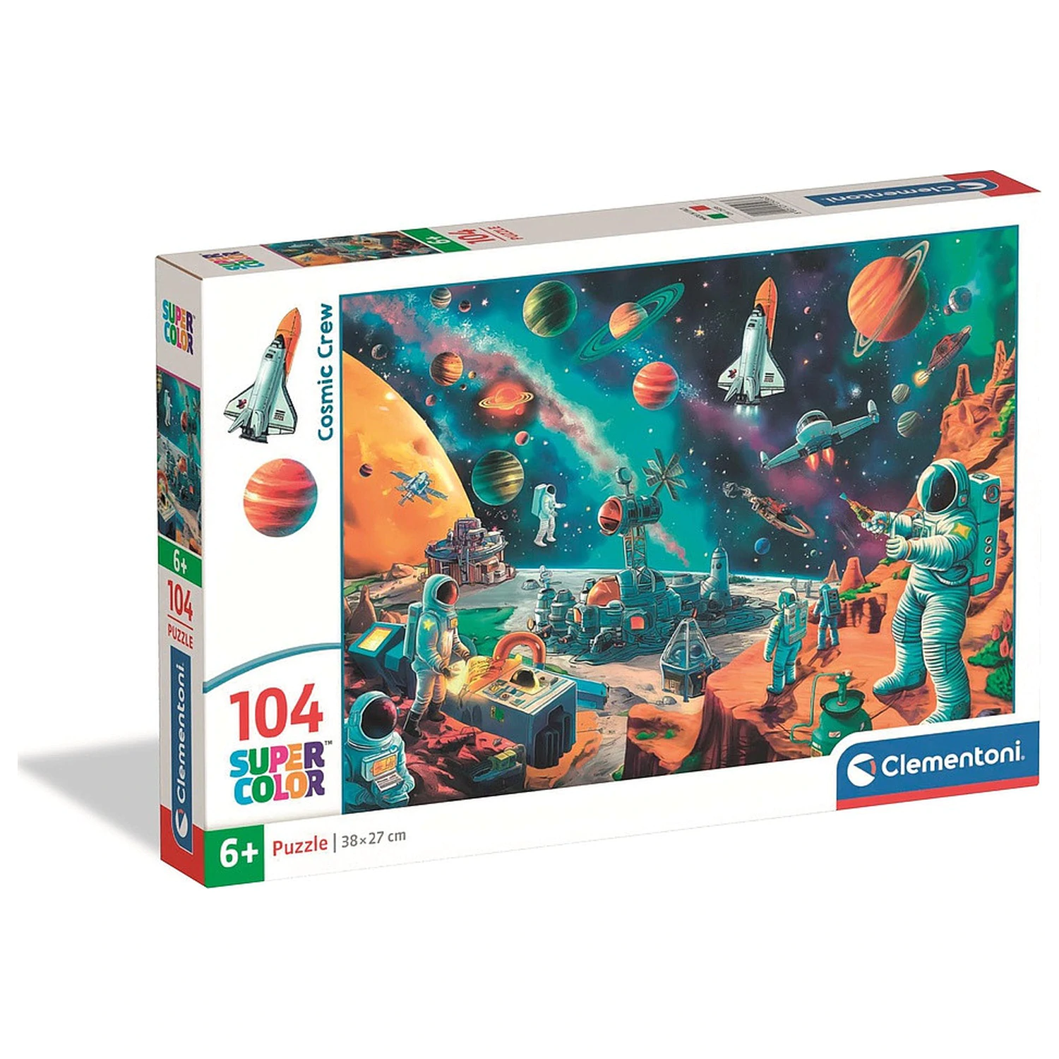 Space Cosmic Crew 104-piece puzzle product photo