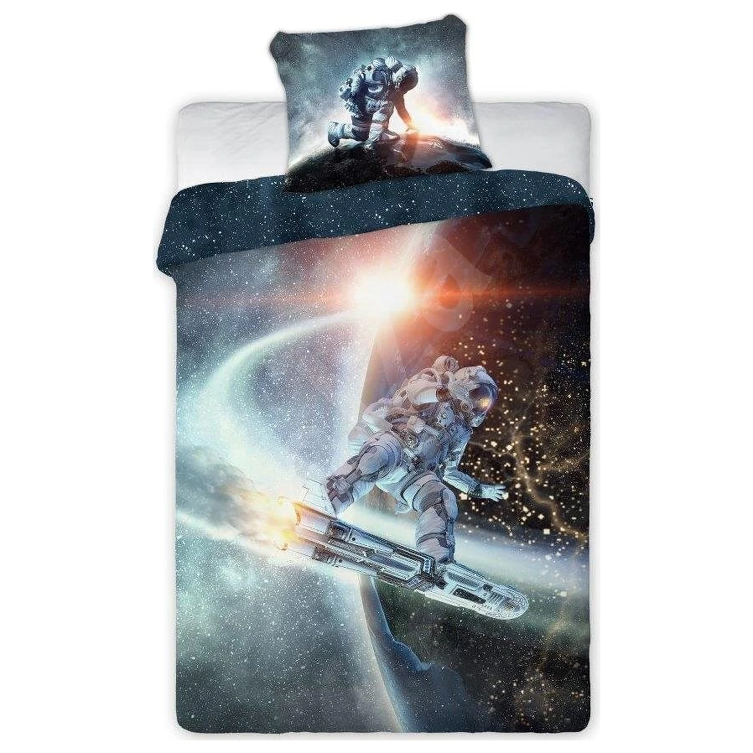 Space Surf Duvet Cover product photo
