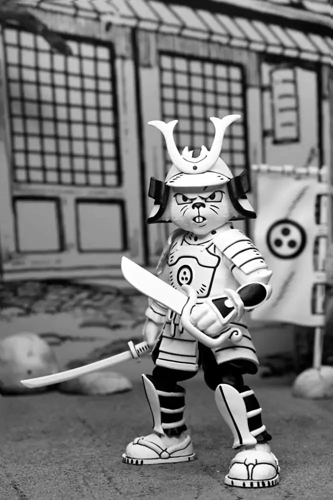 Usagi Yojimbo Action Figure Samurai Usagi Yojimbo Black & White Figure 18 cm termékfotó