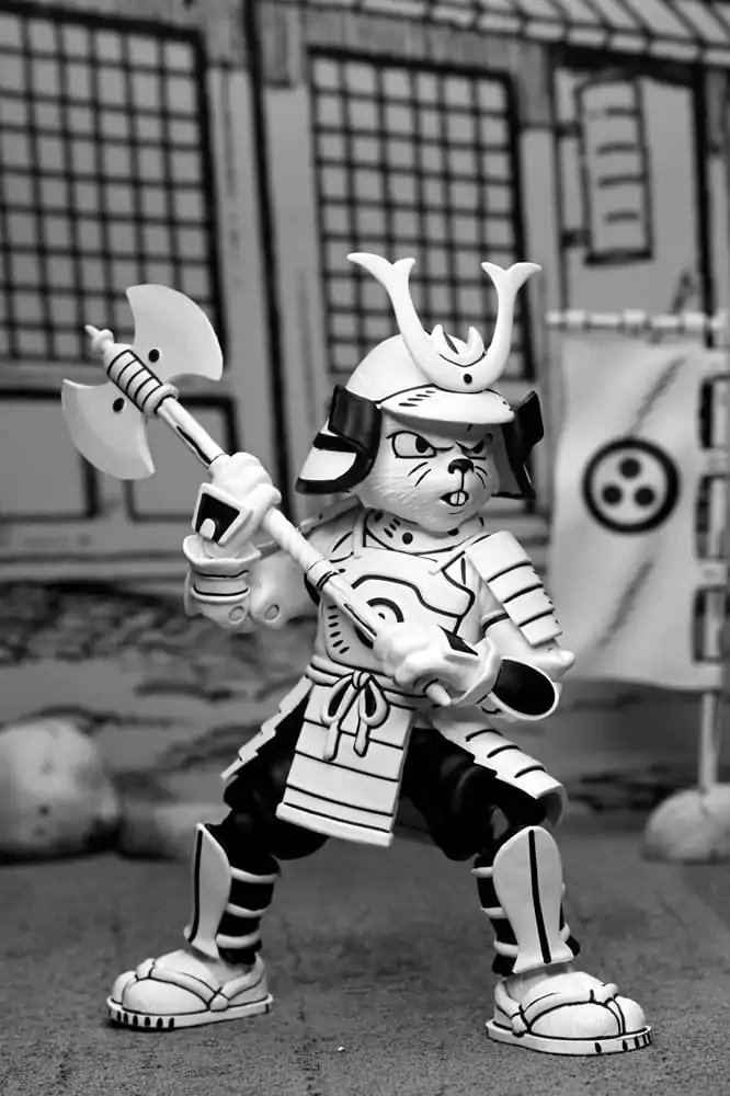 Usagi Yojimbo Action Figure Samurai Usagi Yojimbo Black & White Figure 18 cm termékfotó