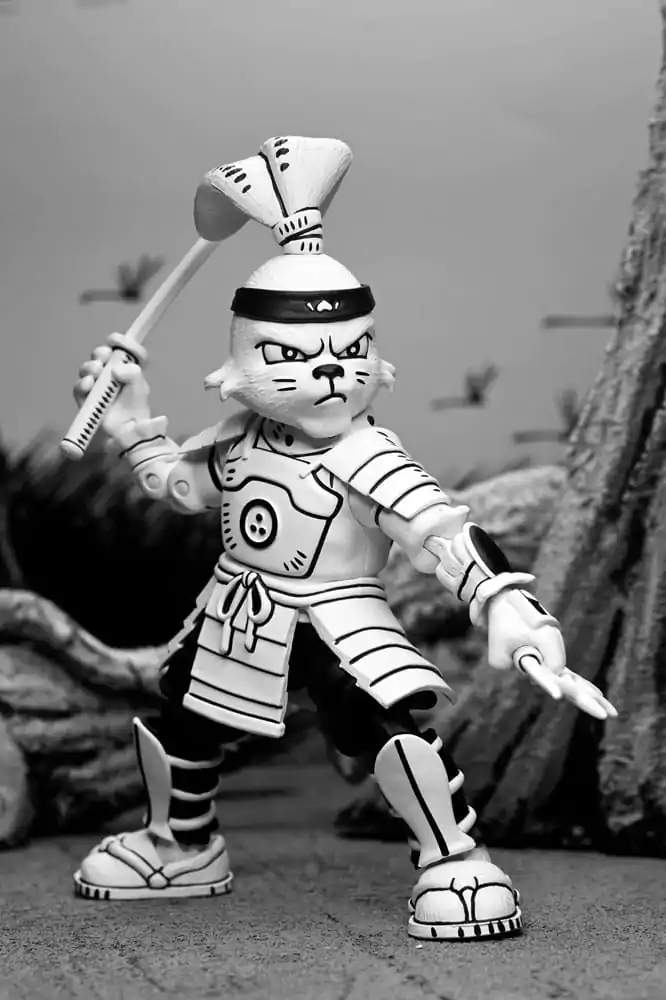 Usagi Yojimbo Action Figure Samurai Usagi Yojimbo Black & White Figure 18 cm termékfotó