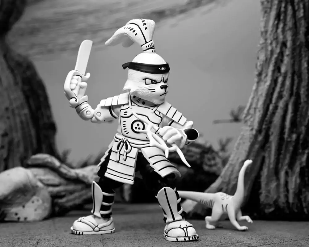 Usagi Yojimbo Action Figure Samurai Usagi Yojimbo Black & White Figure 18 cm termékfotó