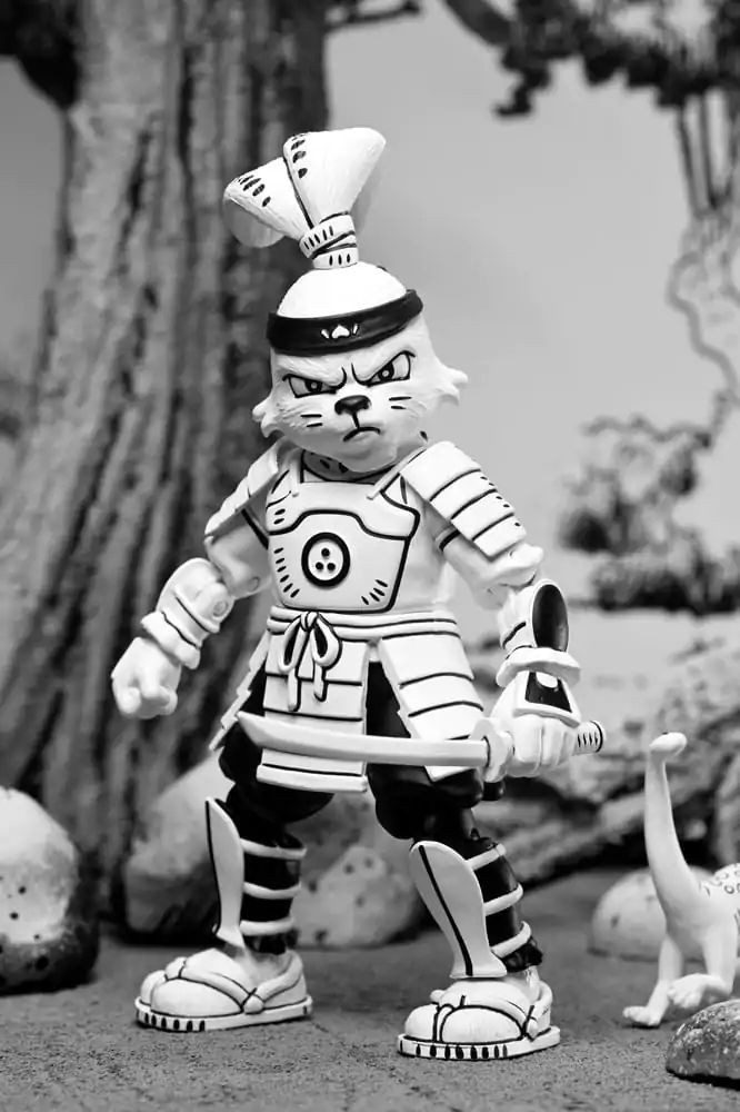 Usagi Yojimbo Action Figure Samurai Usagi Yojimbo Black & White Figure 18 cm termékfotó