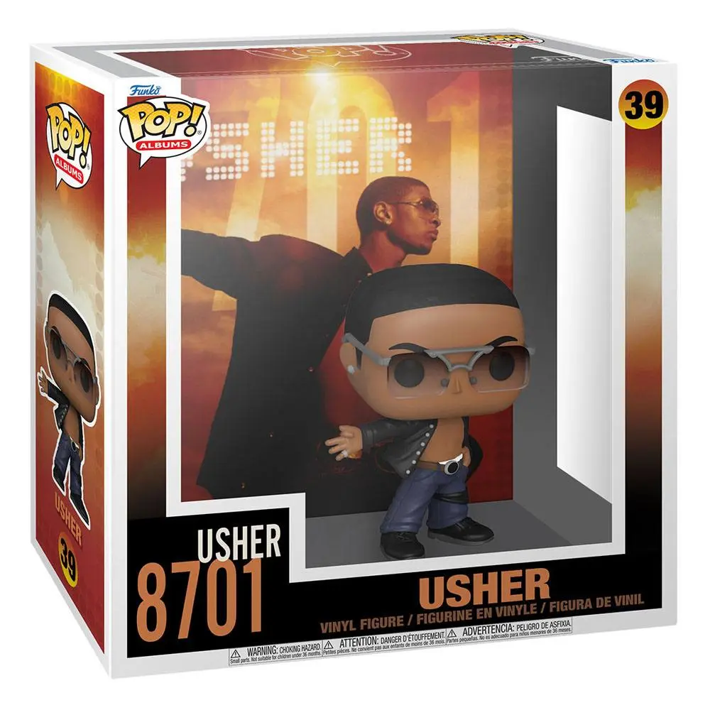 Usher POP! Albums Vinyl Figure 8701 9 cm termékfotó