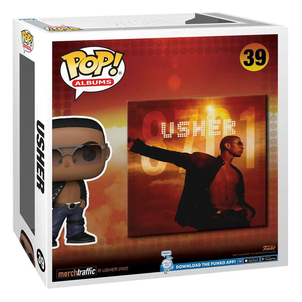 Usher POP! Albums Vinyl Figure 8701 9 cm termékfotó