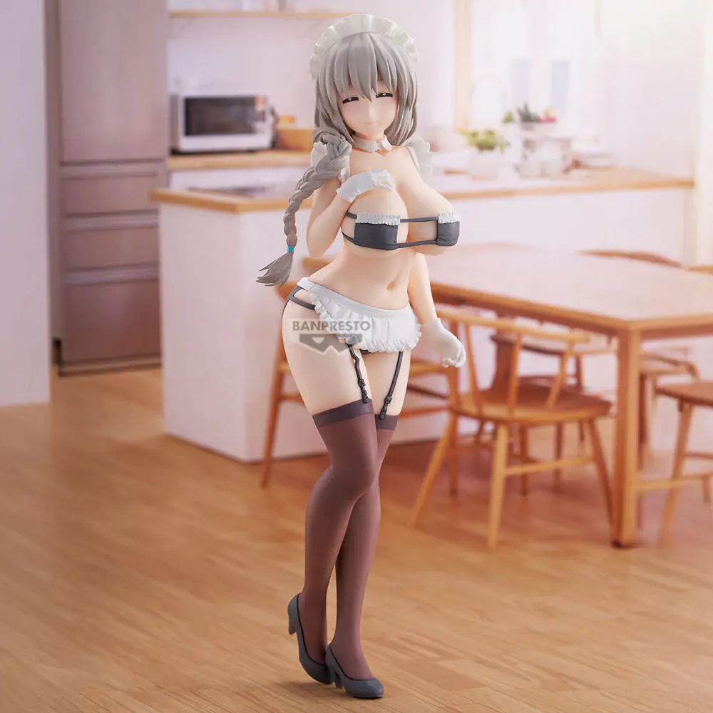 Uzaki-Chan Qants to Hang Out! Uzaki Tsuki Glitter & Glamours figure 27cm product photo