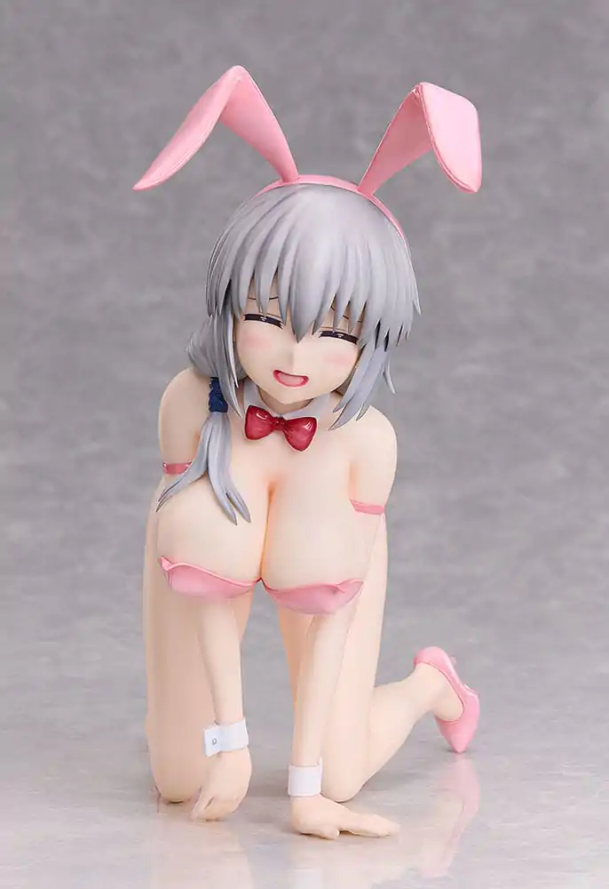 Uzaki-chan Wants to Hang Out! PVC Statue 1/4 Tsuki Uzaki: Bare Leg Bunny Ver. 22 cm product photo