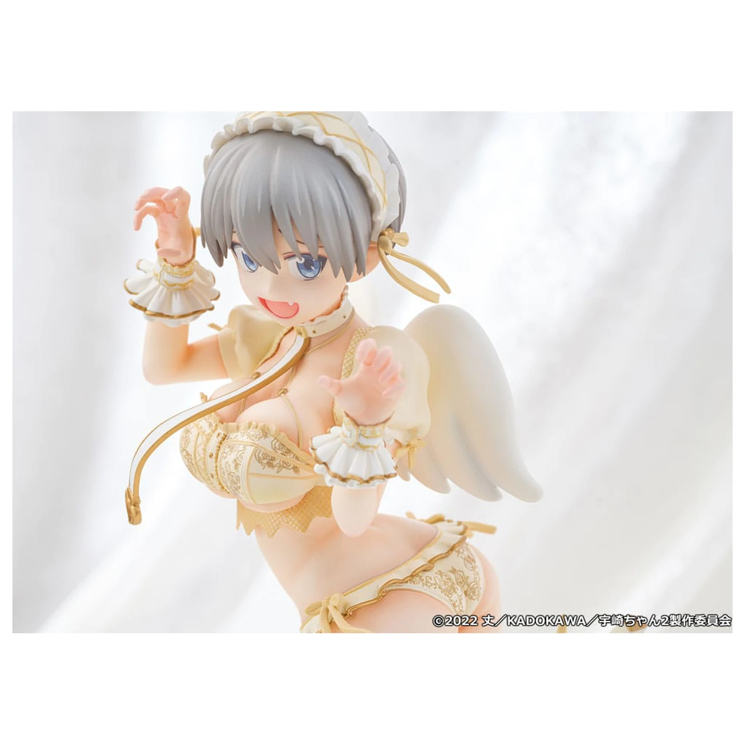 Uzaki-chan Wants to Hang Out! PVC Statue 1/7 Hana Uzaki Angel Ver. 19 cm product photo