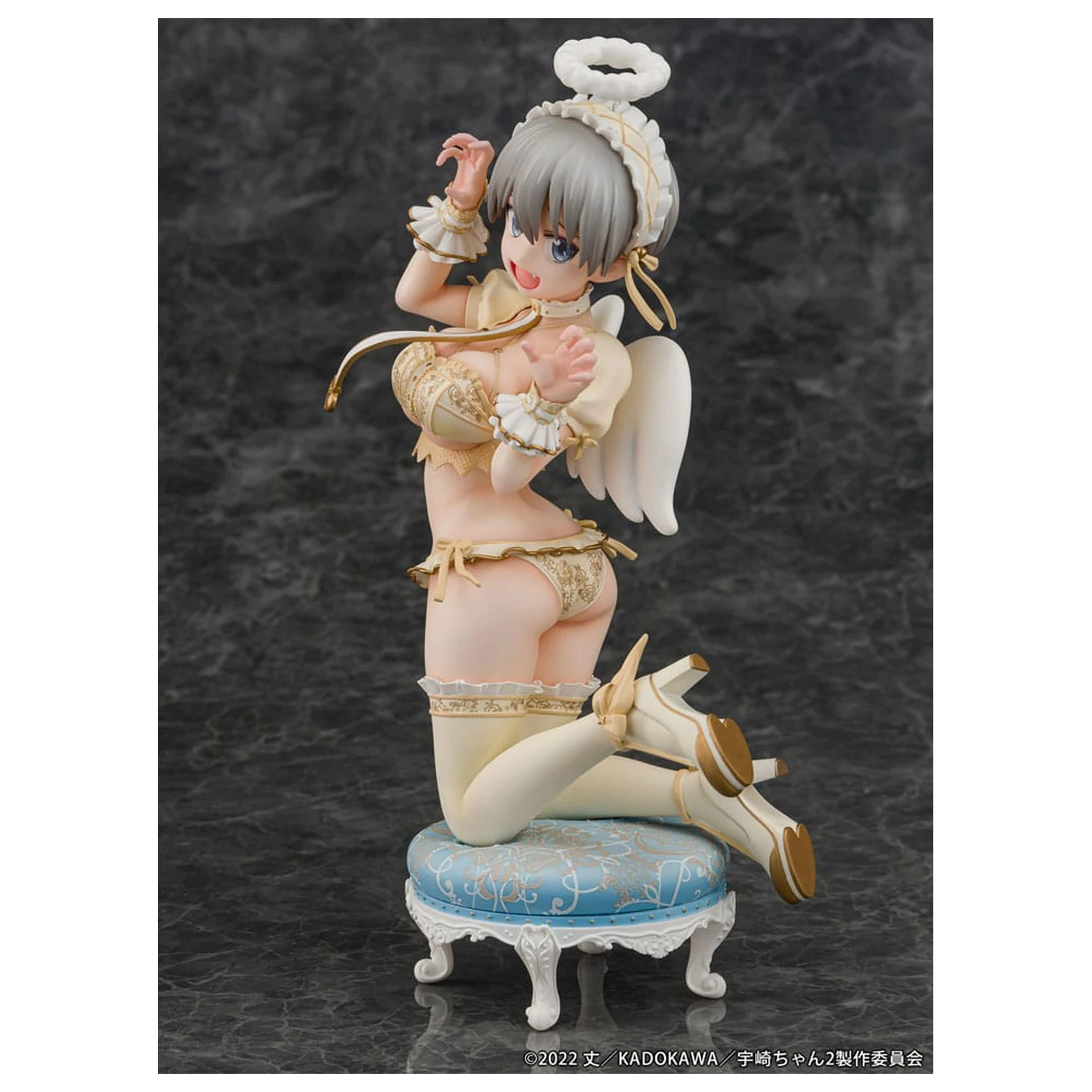 Uzaki-chan Wants to Hang Out! PVC Statue 1/7 Hana Uzaki Angel Ver. 19 cm product photo
