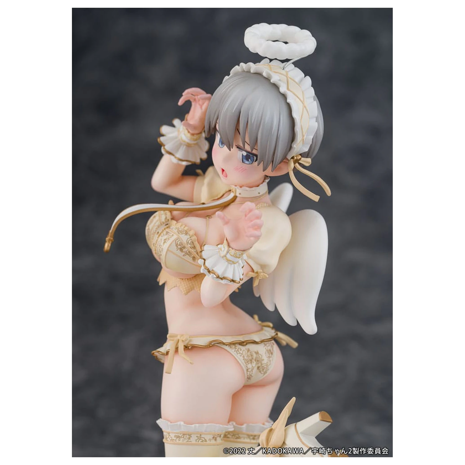 Uzaki-chan Wants to Hang Out! PVC Statue 1/7 Hana Uzaki Angel Ver. 19 cm product photo