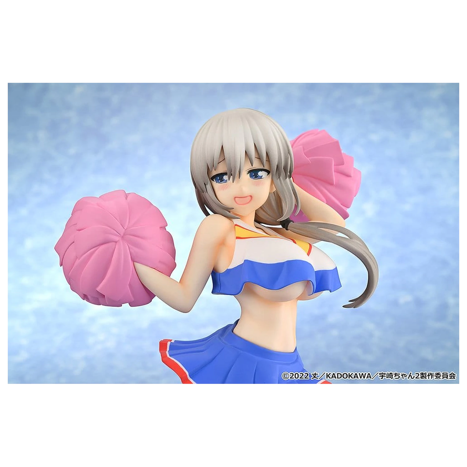 Uzaki-chan Wants to Hang Out! 2nd Season PVC Figure 1/7 Tsuki Uzaki: Cheerleader Ver. 23 cm product photo
