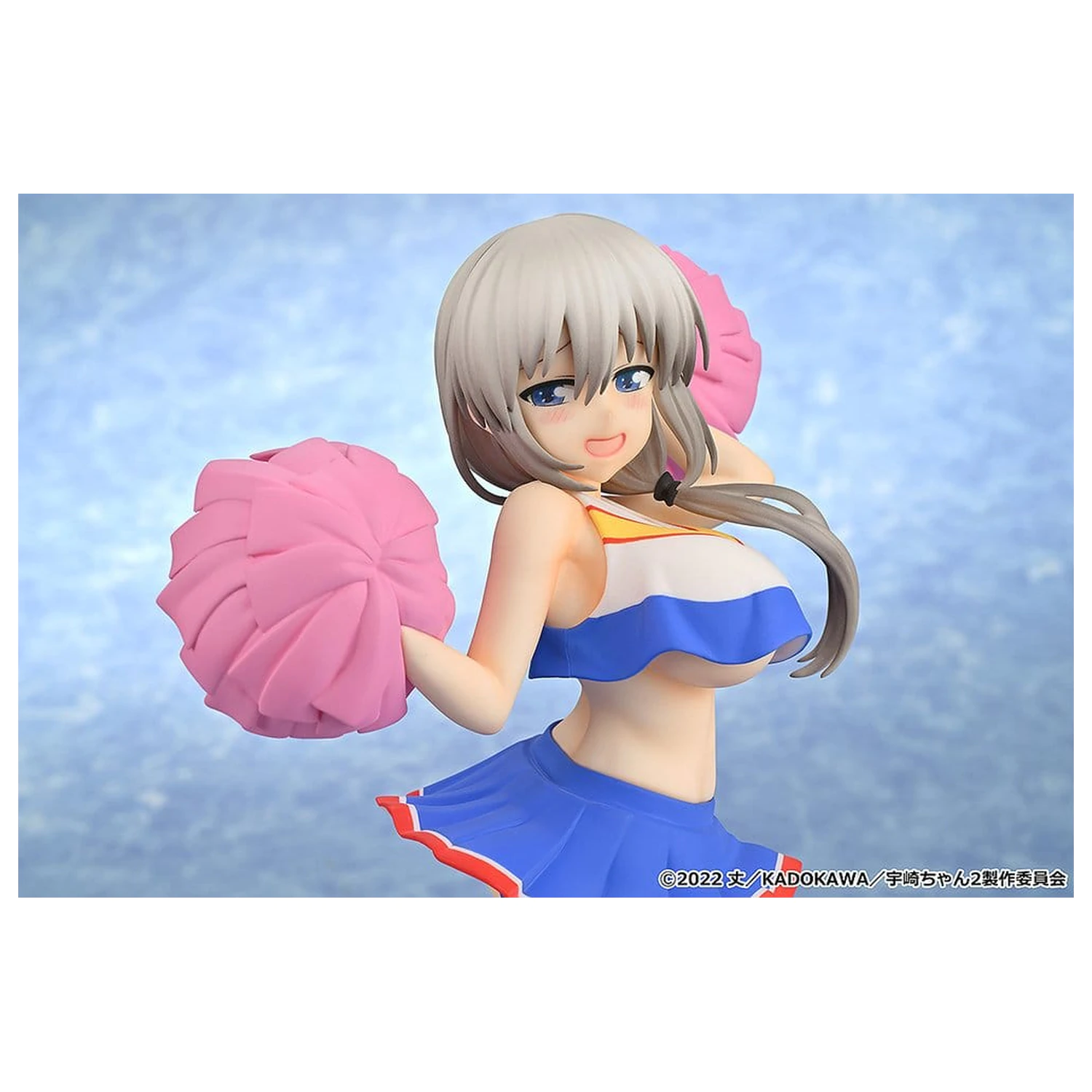 Uzaki-chan Wants to Hang Out! 2nd Season PVC Figure 1/7 Tsuki Uzaki: Cheerleader Ver. 23 cm product photo
