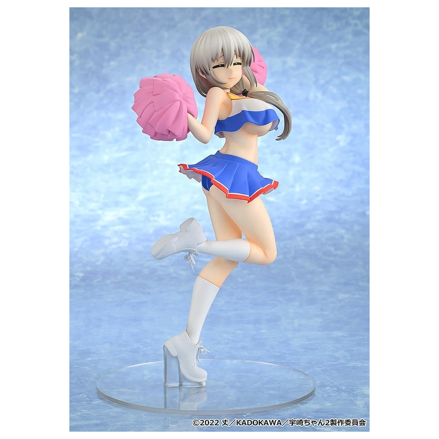 Uzaki-chan Wants to Hang Out! 2nd Season PVC Figure 1/7 Tsuki Uzaki: Cheerleader Ver. 23 cm product photo