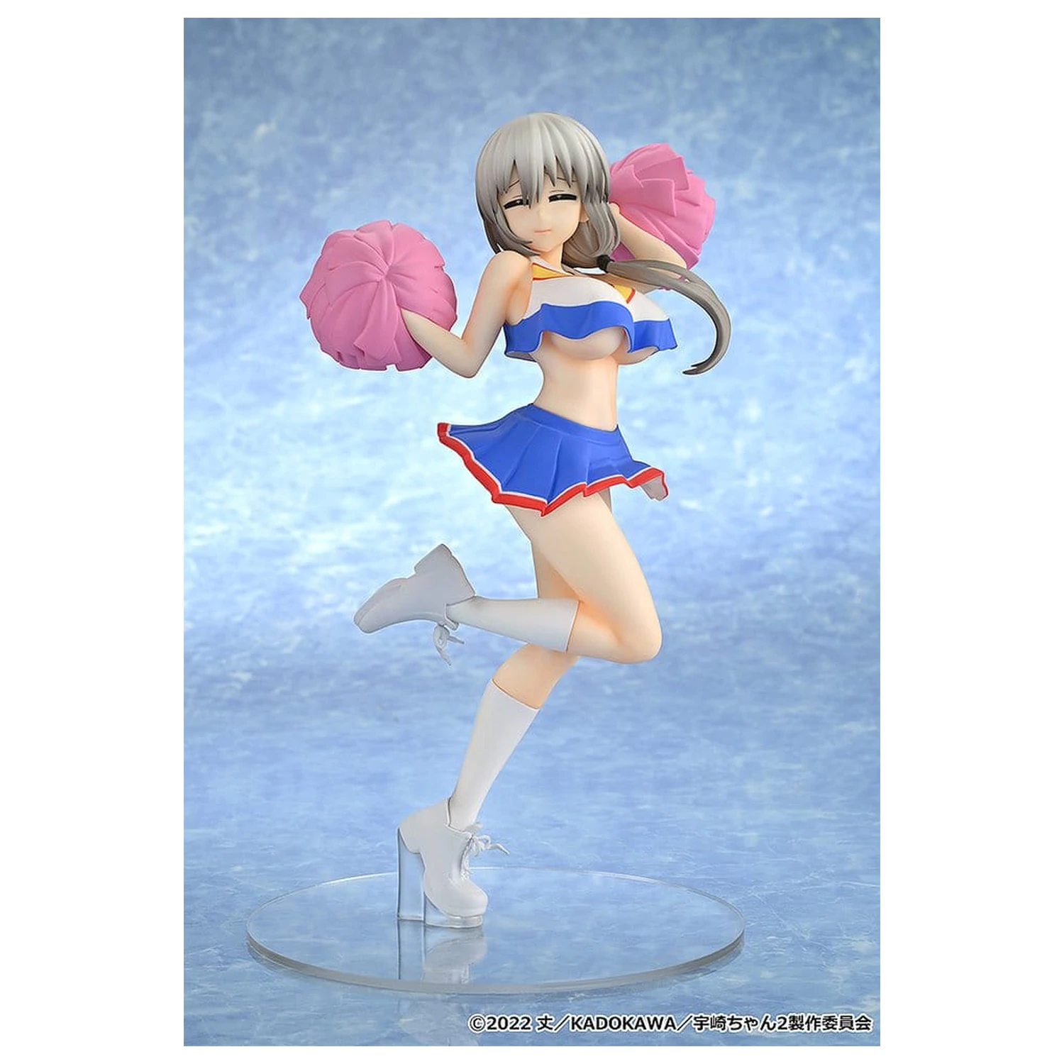 Uzaki-chan Wants to Hang Out! 2nd Season PVC Figure 1/7 Tsuki Uzaki: Cheerleader Ver. 23 cm product photo