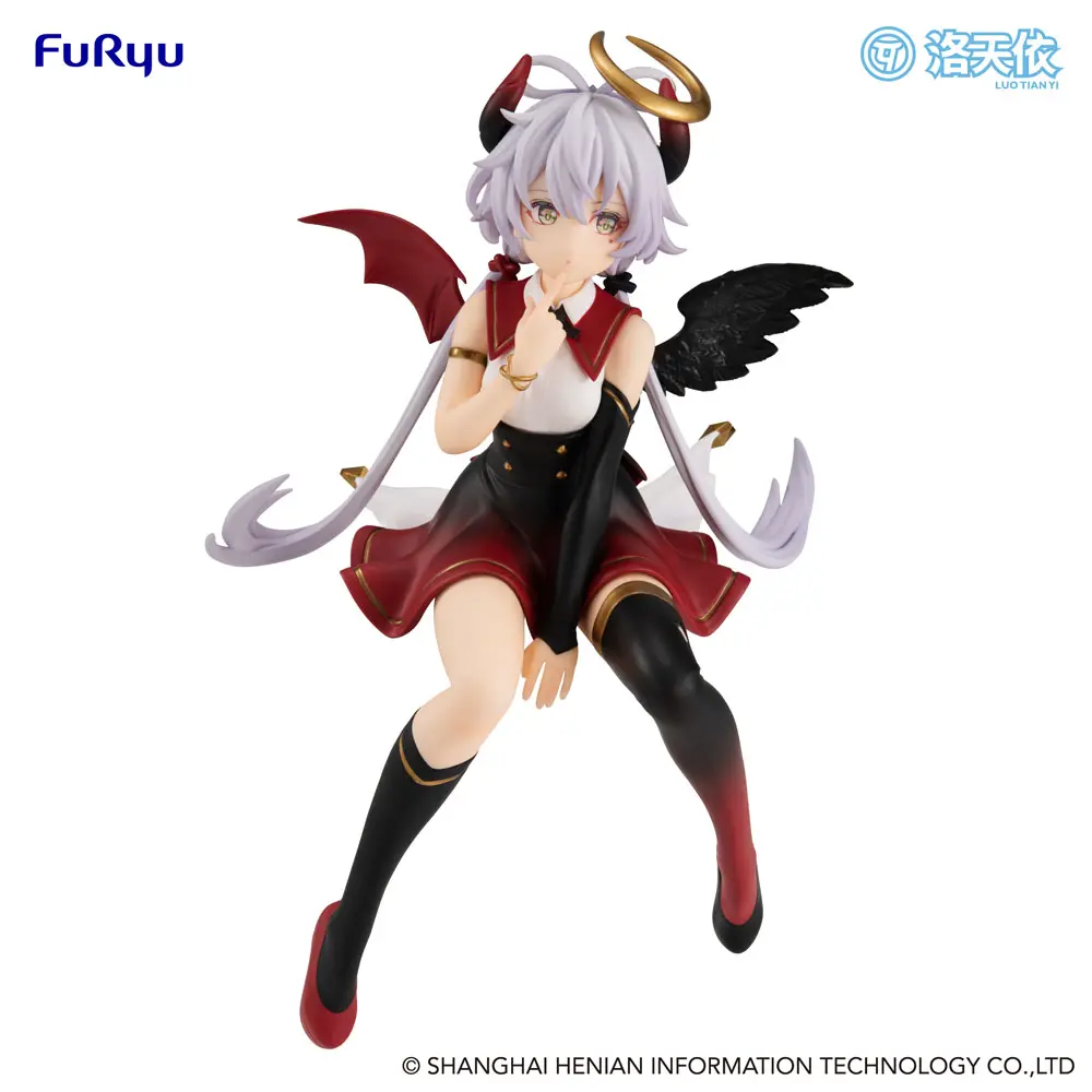 V Singer Noodle Stopper PVC Statue Luo Tianyi Fallen Angel Ver. 14 cm product photo