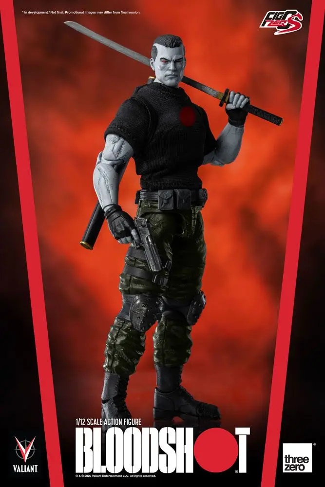 Valiant Comics FigZero Action Figure 1/12 Bloodshot 15 cm product photo