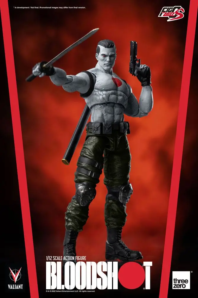 Valiant Comics FigZero Action Figure 1/12 Bloodshot 15 cm product photo