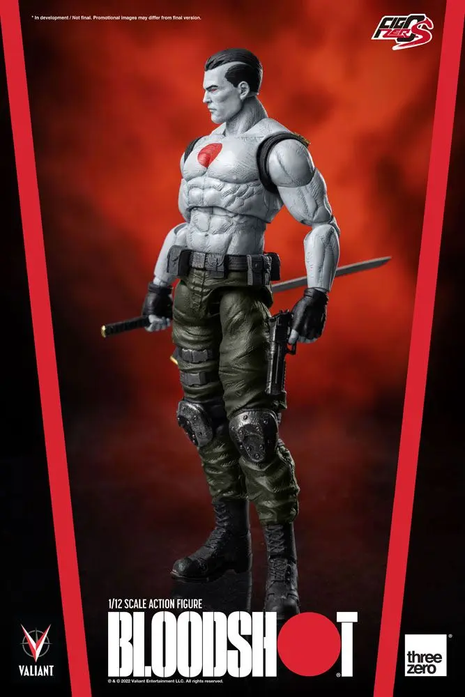 Valiant Comics FigZero Action Figure 1/12 Bloodshot 15 cm product photo