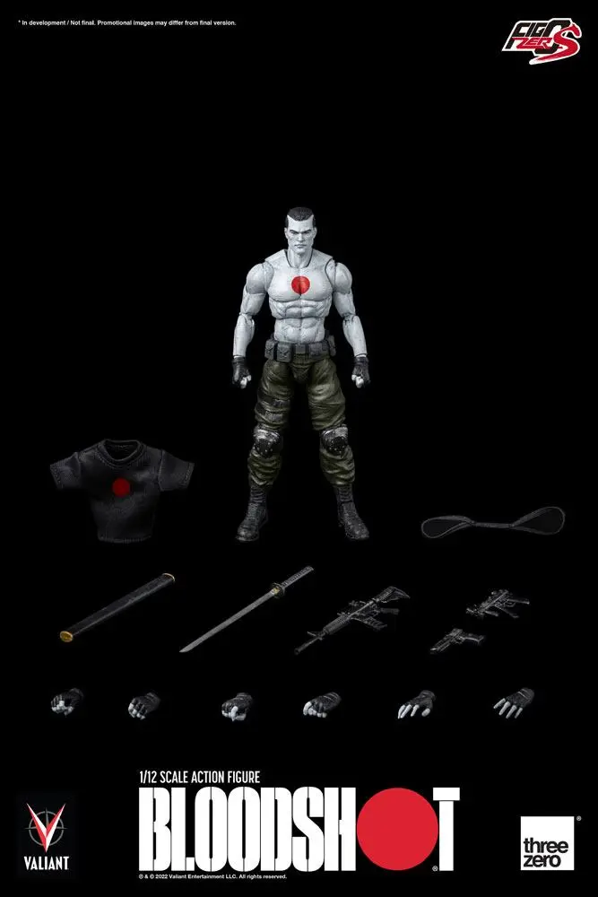 Valiant Comics FigZero Action Figure 1/12 Bloodshot 15 cm product photo