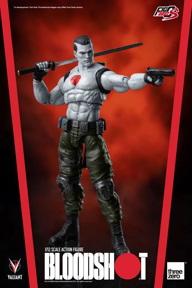 Valiant Comics FigZero Action Figure 1/12 Bloodshot 15 cm product photo