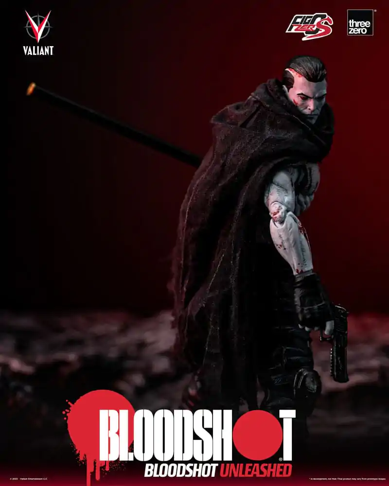 Valiant Comics FigZero S Action Figure 1/12 Bloodshot Unleashed 15 cm termékfotó