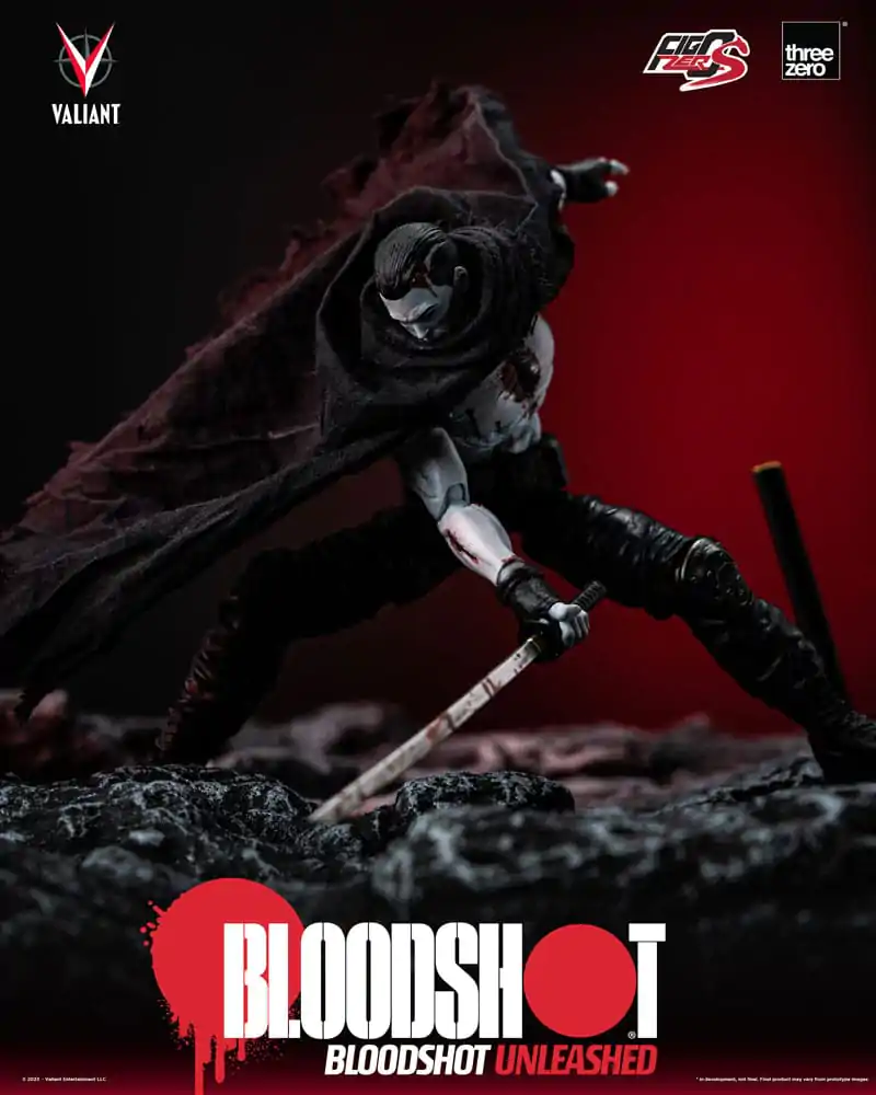 Valiant Comics FigZero S Action Figure 1/12 Bloodshot Unleashed 15 cm termékfotó