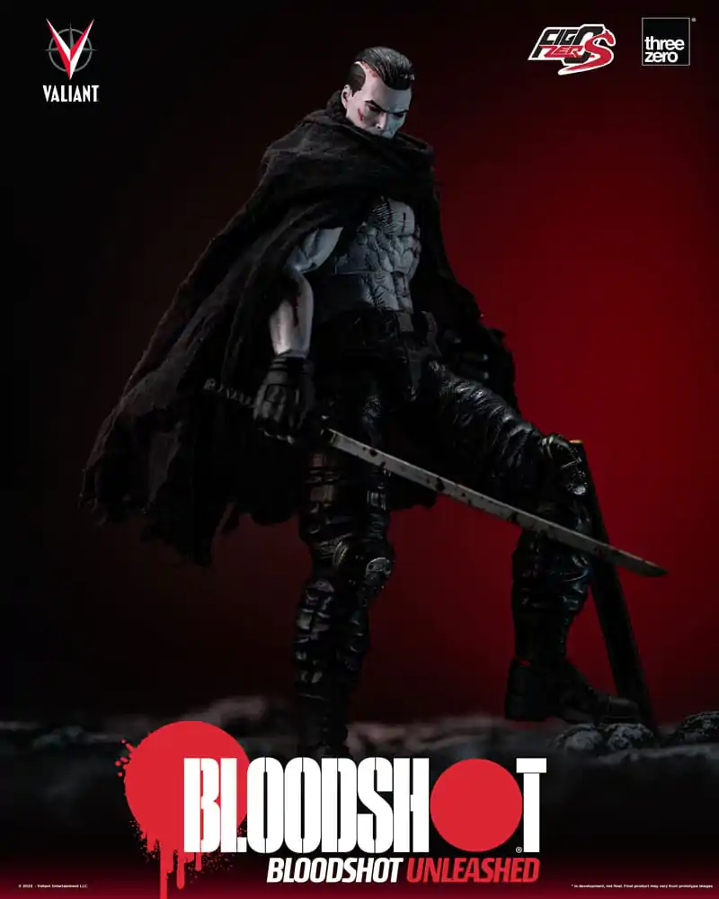 Valiant Comics FigZero S Action Figure 1/12 Bloodshot Unleashed 15 cm termékfotó