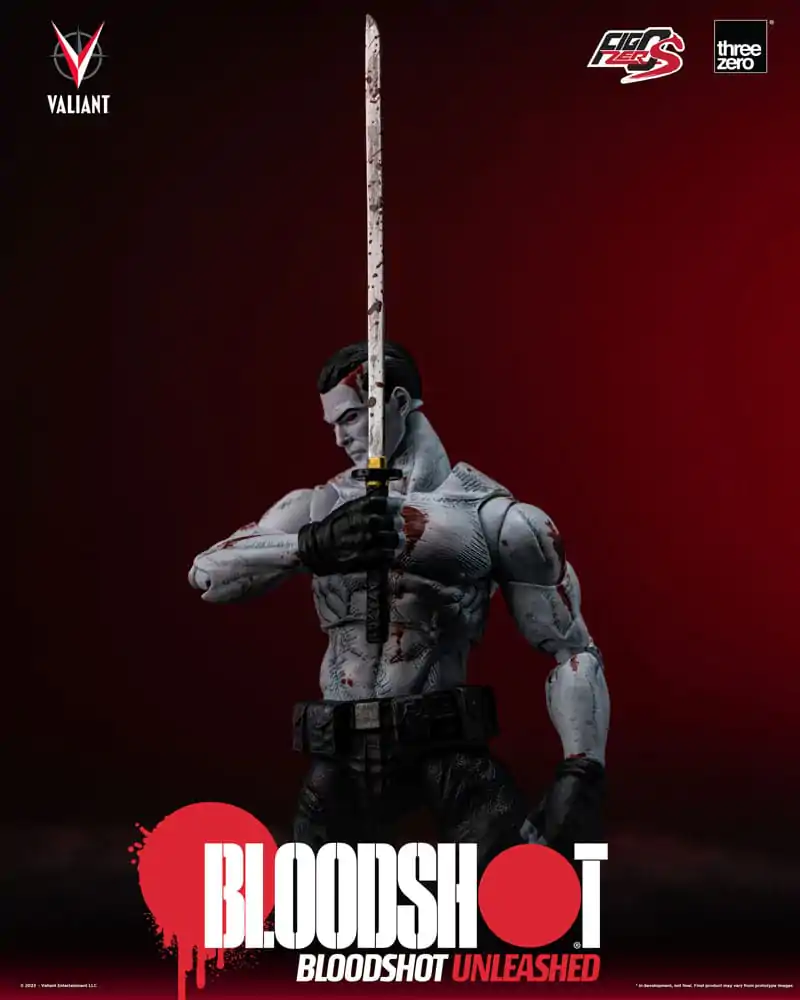 Valiant Comics FigZero S Action Figure 1/12 Bloodshot Unleashed 15 cm termékfotó